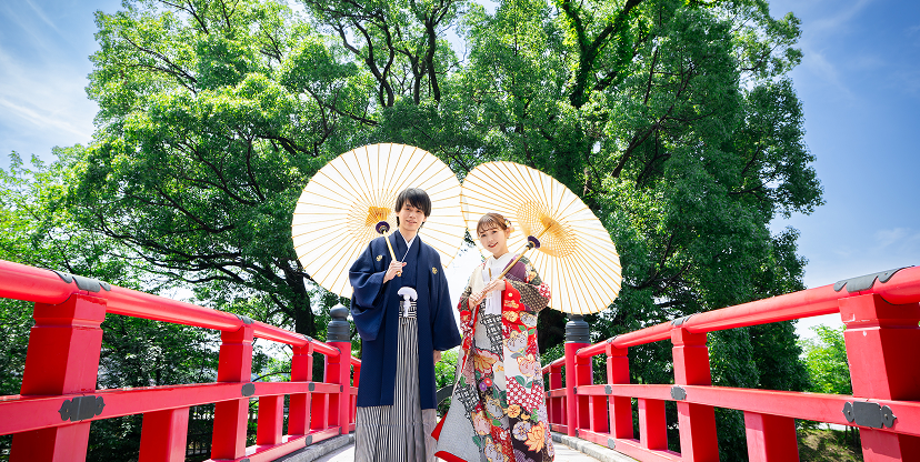 岡崎公園内で撮影
