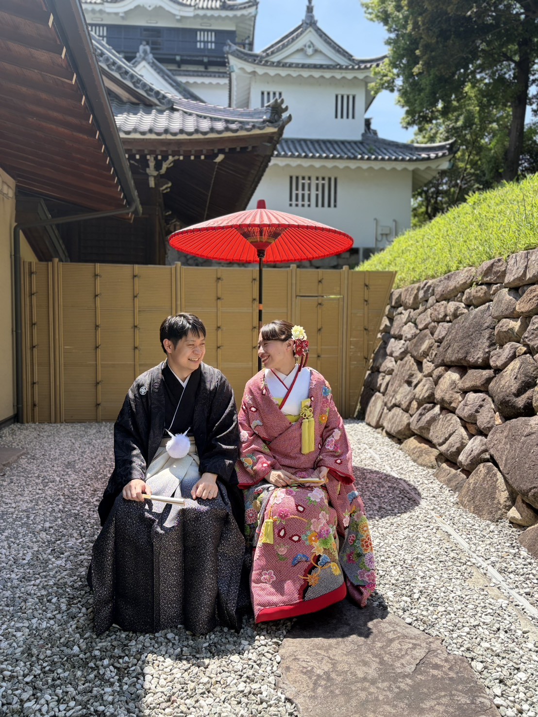 天気も微笑んだハレの日